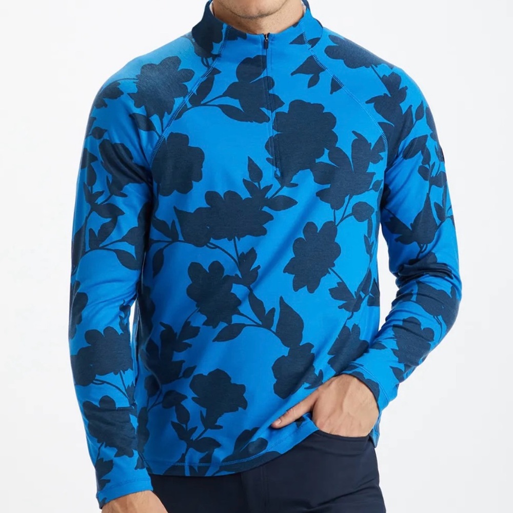 $155 G/Fore 1/4 Zip Shirt Mens Large Long Sleeve NWT